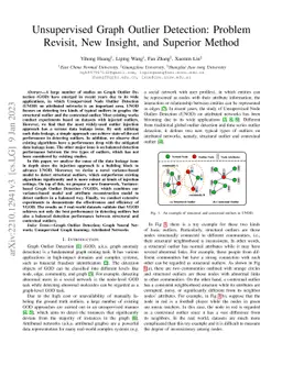 Unsupervised Graph Outlier Detection: Problem Revisit, New Insight, and
  Superior Method