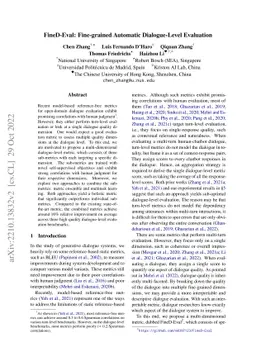 FineD-Eval: Fine-grained Automatic Dialogue-Level Evaluation