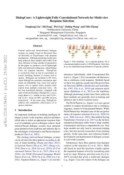 DialogConv: A Lightweight Fully Convolutional Network for Multi-view
  Response Selection