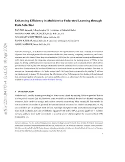Enhancing Efficiency in Multidevice Federated Learning through Data Selection