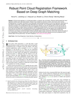 Robust Point Cloud Registration Framework Based on Deep Graph
  Matching(TPAMI Version)