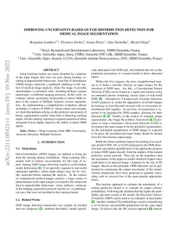 Improving Uncertainty-based Out-of-Distribution Detection for Medical
  Image Segmentation