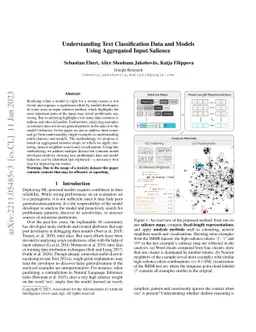 Understanding Text Classification Data and Models Using Aggregated Input
  Salience