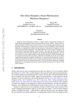 How Does Sharpness-Aware Minimization Minimize Sharpness?