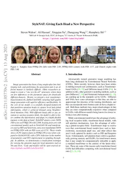 Efficient Image Generation with Variadic Attention Heads