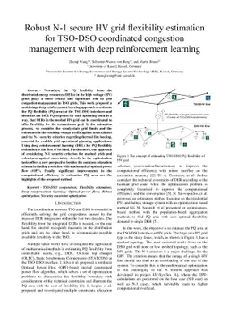Robust N-1 secure HV Grid Flexibility Estimation for TSO-DSO coordinated
  Congestion Management with Deep Reinforcement Learning