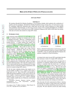 Breadth-First Pipeline Parallelism