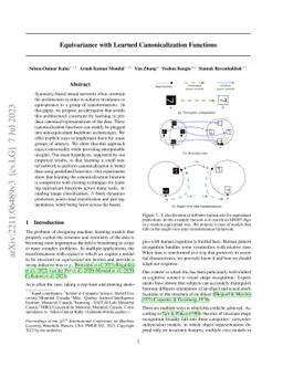 Equivariance with Learned Canonicalization Functions