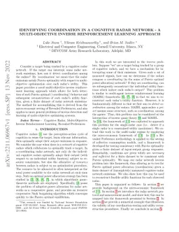 Identifying Coordination in a Cognitive Radar Network -- A
  Multi-Objective Inverse Reinforcement Learning Approach