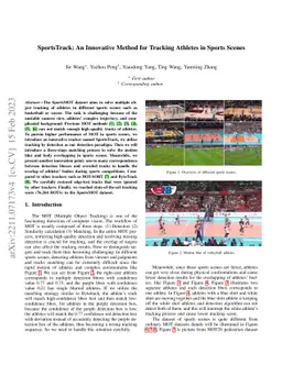 SportsTrack: An Innovative Method for Tracking Athletes in Sports Scenes
