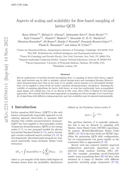 Aspects of scaling and scalability for flow-based sampling of lattice
  QCD