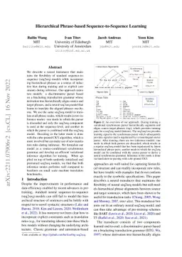 Hierarchical Phrase-based Sequence-to-Sequence Learning