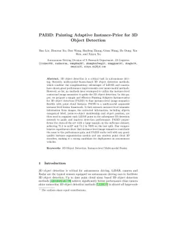 PAI3D: Painting Adaptive Instance-Prior for 3D Object Detection