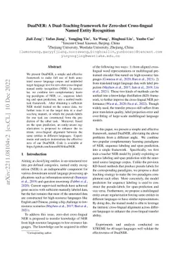 DualNER: A Dual-Teaching framework for Zero-shot Cross-lingual Named
  Entity Recognition