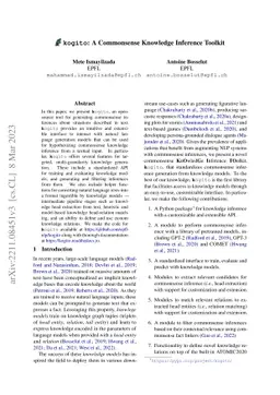 kogito: A Commonsense Knowledge Inference Toolkit