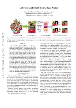 CoNFies: Controllable Neural Face Avatars