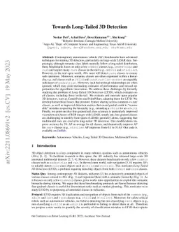 Towards Long-Tailed 3D Detection