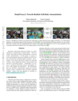 DeepPrivacy2: Towards Realistic Full-Body Anonymization