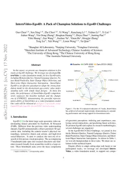 InternVideo-Ego4D: A Pack of Champion Solutions to Ego4D Challenges