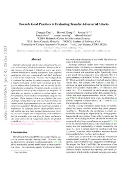 Towards Good Practices in Evaluating Transfer Adversarial Attacks