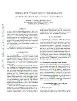 Learning 4DVAR inversion directly from observations
