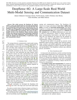 DeepSense 6G: A Large-Scale Real-World Multi-Modal Sensing and
  Communication Dataset