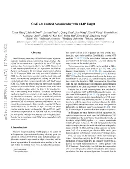 CAE v2: Context Autoencoder with CLIP Target