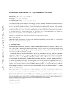 Invited Paper: Fault-tolerant and Expressive Cross-Chain Swaps