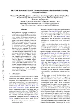 FRSUM: Towards Faithful Abstractive Summarization via Enhancing Factual
  Robustness
