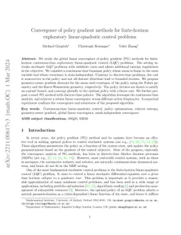 Convergence of policy gradient methods for finite-horizon exploratory
  linear-quadratic control problems