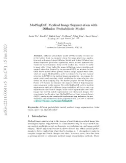 MedSegDiff: Medical Image Segmentation with Diffusion Probabilistic
  Model
