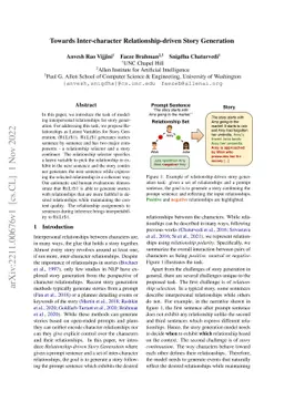 Towards Inter-character Relationship-driven Story Generation