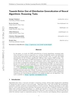 Towards Better Out-of-Distribution Generalization of Neural Algorithmic
  Reasoning Tasks