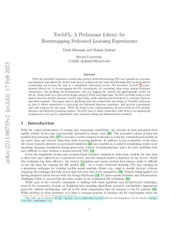 TorchFL: A Performant Library for Bootstrapping Federated Learning
  Experiments