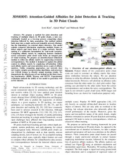 3DMODT: Attention-Guided Affinities for Joint Detection & Tracking in 3D
  Point Clouds