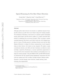 Spatial Reasoning for Few-Shot Object Detection