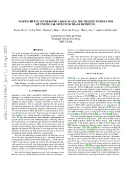 M-SpeechCLIP: Leveraging Large-Scale, Pre-Trained Models for
  Multilingual Speech to Image Retrieval