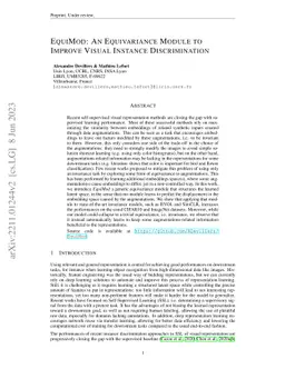 EquiMod: An Equivariance Module to Improve Self-Supervised Learning