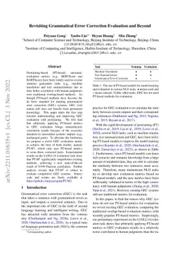 Revisiting Grammatical Error Correction Evaluation and Beyond