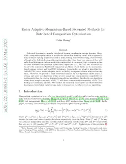 Faster Adaptive Momentum-Based Federated Methods for Distributed
  Composition Optimization