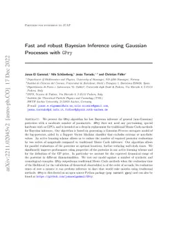 Fast and robust Bayesian Inference using Gaussian Processes with GPry