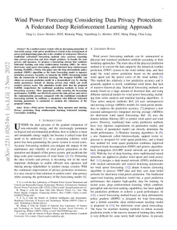Wind Power Forecasting Considering Data Privacy Protection: A Federated
  Deep Reinforcement Learning Approach