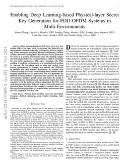 Enabling Deep Learning-based Physical-layer Secret Key Generation for
  FDD-OFDM Systems in Multi-Environments
