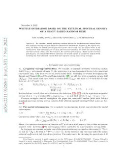 Whittle estimation based on the extremal spectral density of a
  heavy-tailed random field