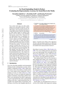 No Word Embedding Model Is Perfect: Evaluating the Representation
  Accuracy for Social Bias in the Media