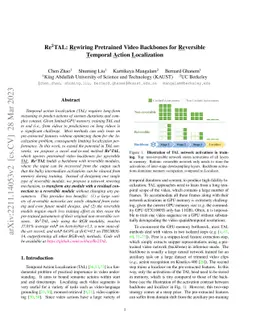 Re^2TAL: Rewiring Pretrained Video Backbones for Reversible Temporal
  Action Localization