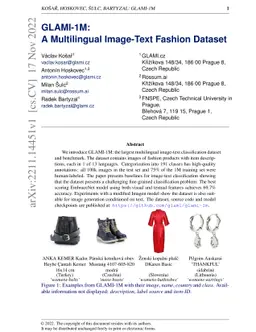 GLAMI-1M: A Multilingual Image-Text Fashion Dataset