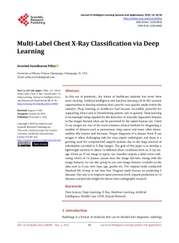 Multi-Label Chest X-Ray Classification via Deep Learning