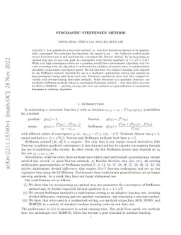 Stochastic Steffensen method