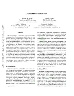 Localized Shortcut Removal